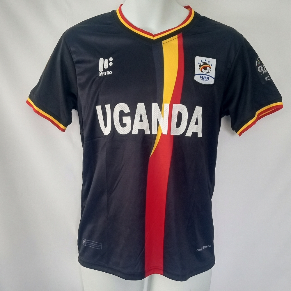 NWT 2022 Uganda Home Jersey Men's Large Football Soccer Africa Cup Mafro Sports